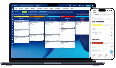 Imagem do Módulo de CRM do Bitrix24